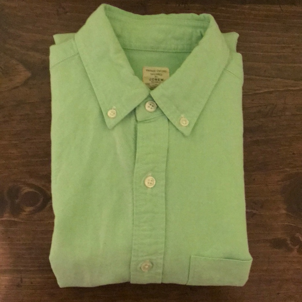 J. Crew Tailored Oxford Shirt